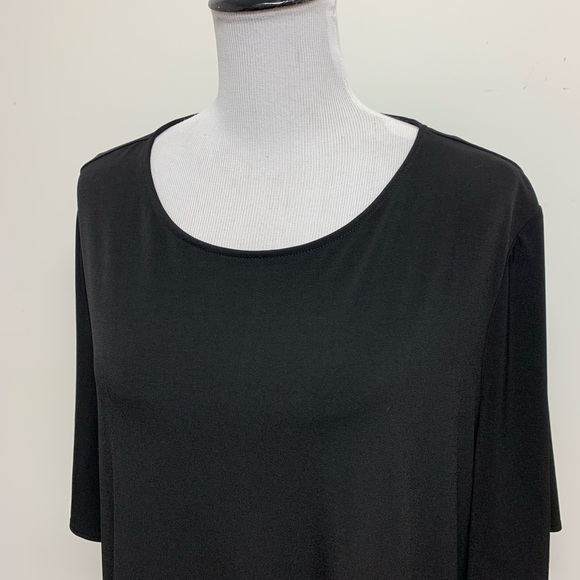 Chico’s Ruffle Tunic Top Size 3 - Picture 4 of 12